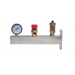 Grupa bezpieczeństwa INOX do CWU 6 bar