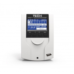 TECH L-4 WIFI Bezprzewodowo przewodowy sterownik zaworów termostatycznych (8 sekcji)